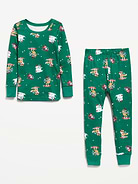 Image 2 of 2, Printed Snug-Fit Pajama Set for Toddler & Baby