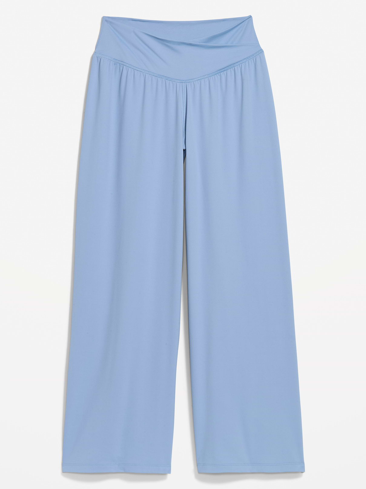 Image 1 of 2, Make your moves in Old Navy Sport's StudioSmooth: A buttery soft, breathable fabric with a barely there feel., pull-on style, wide leg, Product #1185045