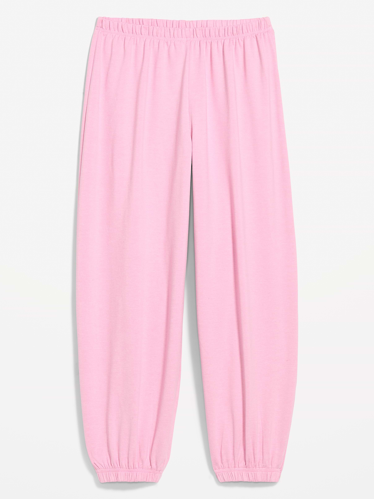 Image 1 of 2, Make your moves in Old Navy Sport's CloudComfy: Brushed heathered fabric with an ultra-soft, cloud-like feel., elasticized waist and cuffs, pull-on style, Product #1185041