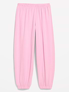 Image 1 of 2, Make your moves in Old Navy Sport's CloudComfy: Brushed heathered fabric with an ultra-soft, cloud-like feel., elasticized waist and cuffs, pull-on style, Product #1185041