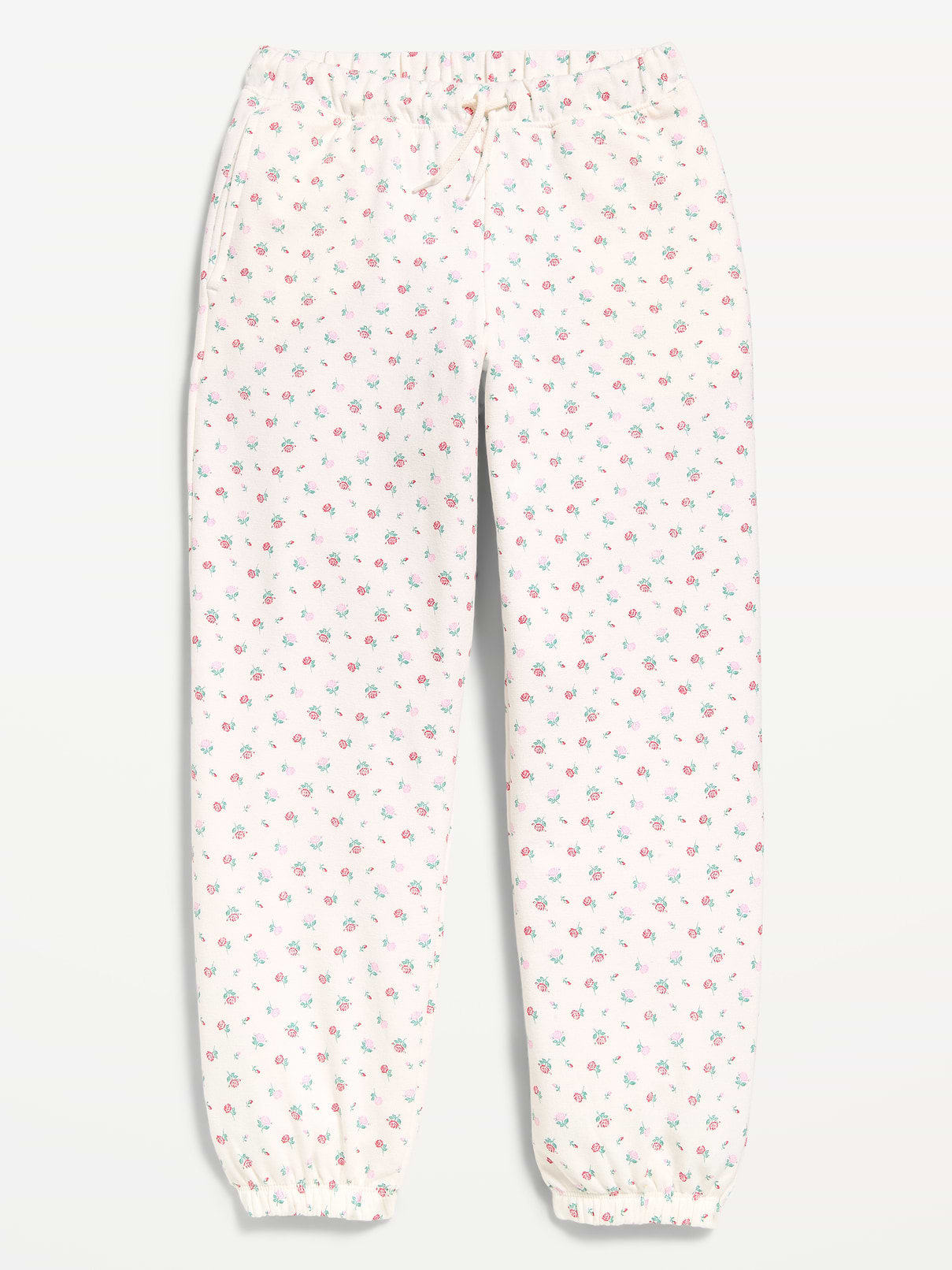 Image 1 de 2, Taille élastique., Coulisse réglable., Poches prises dans la couture sur les hanches., Ourlet cintré élastique., Modèle facile à enfiler., Produit #427423