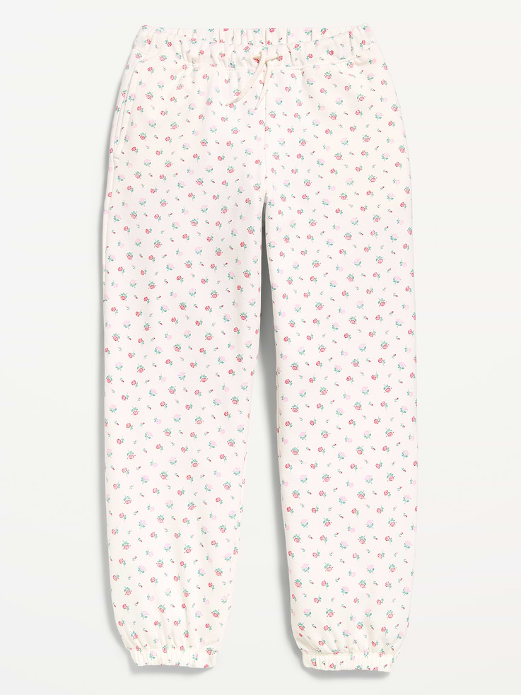 Image 2 of 2, Favorite Fleece High-Waisted Jogger Sweatpants for Girls