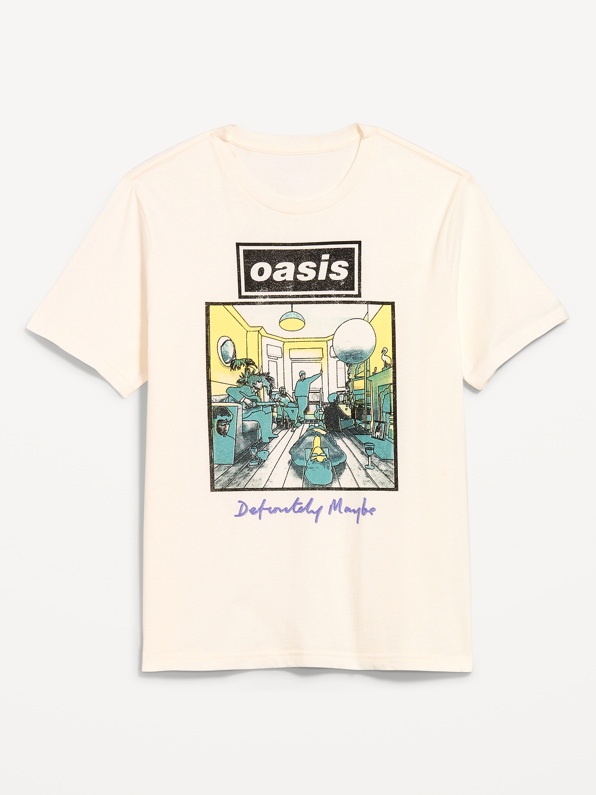 Image 3 of 3, Oasis Definitely Maybe Graphic T-Shirt