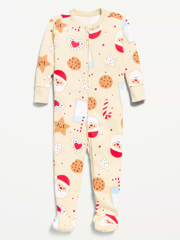Snug-Fit 2-Way-Zip Sleep & Play Footed One-Piece for Baby