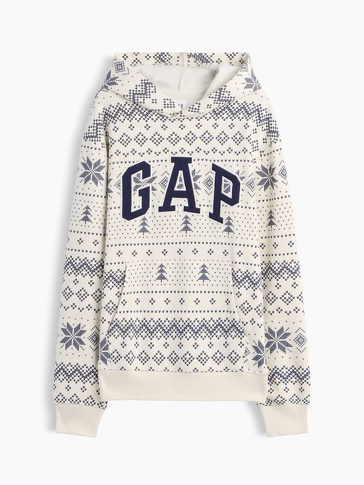 Image 4 of 4, Relaxed Gap Logo Hoodie