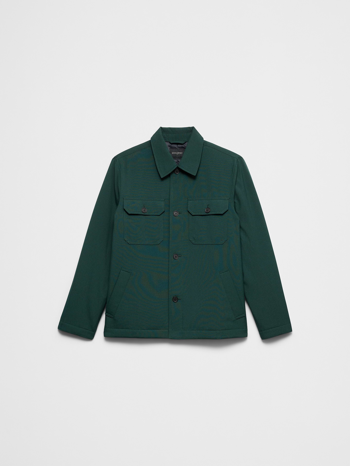 Image 4 of 4, Puff Shirt Jacket
