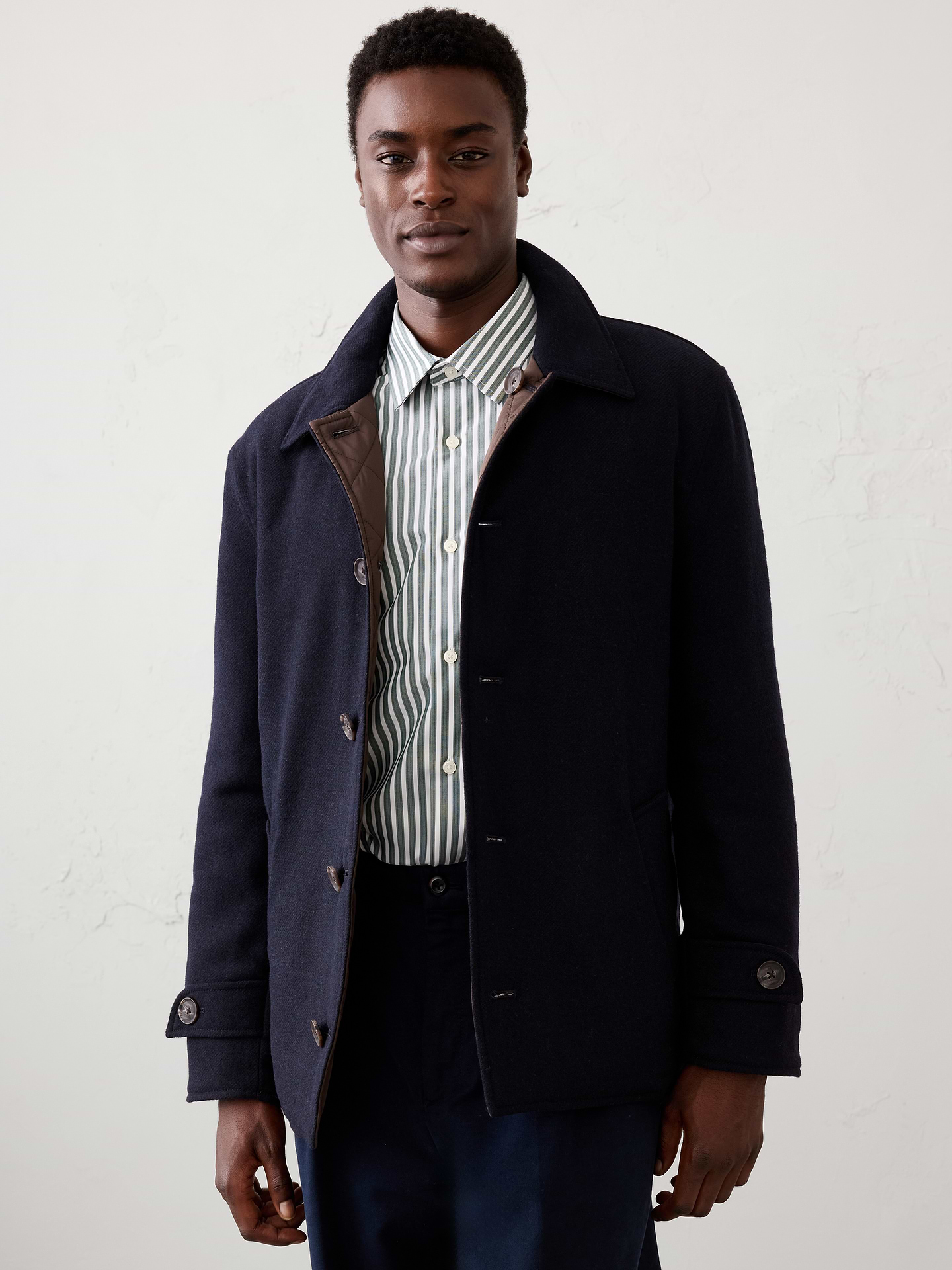 Image 3 of 8, Athletic-Fit Dress Shirt