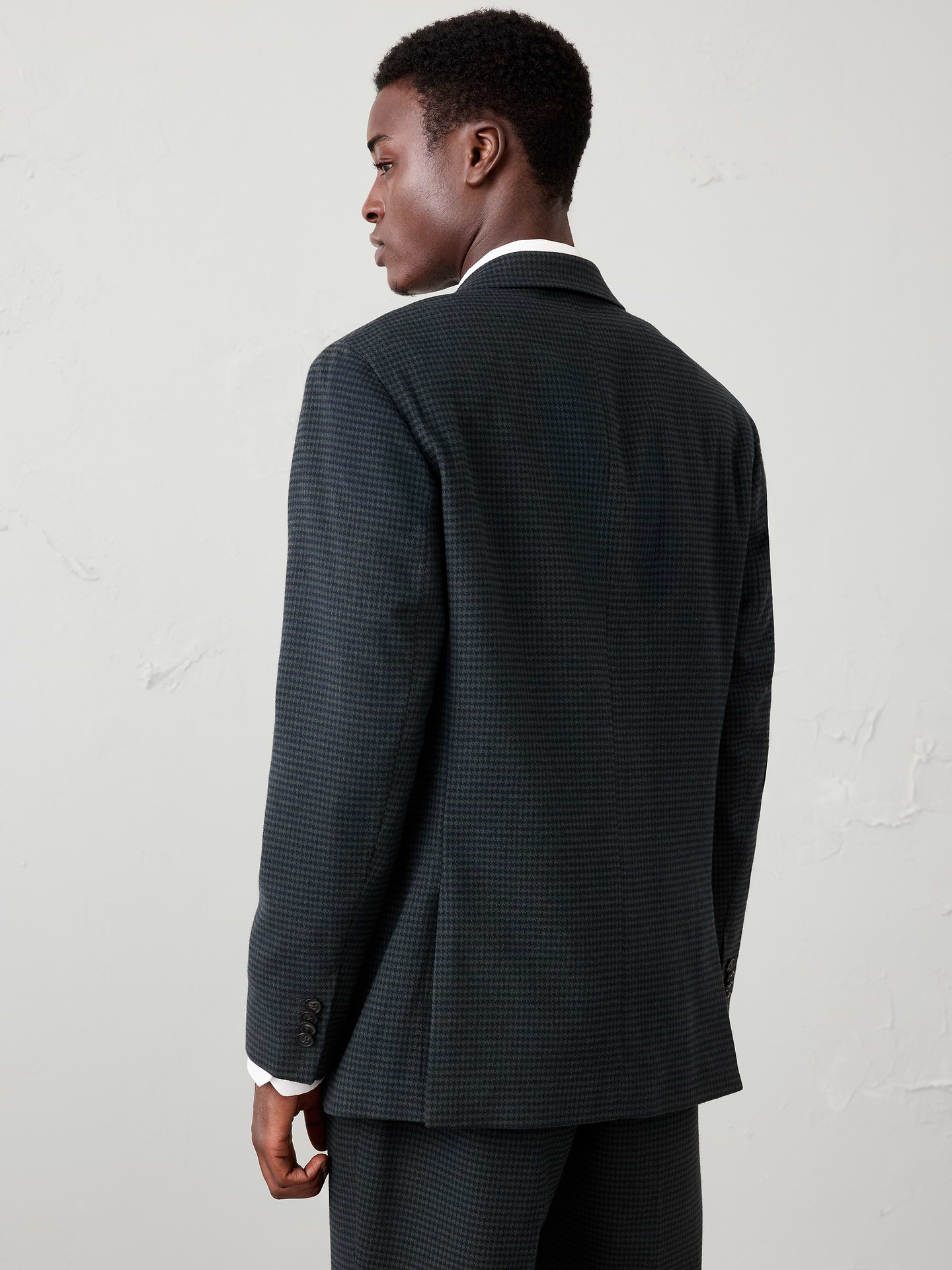 Image 2 of 3, Houndstooth Suit Jacket