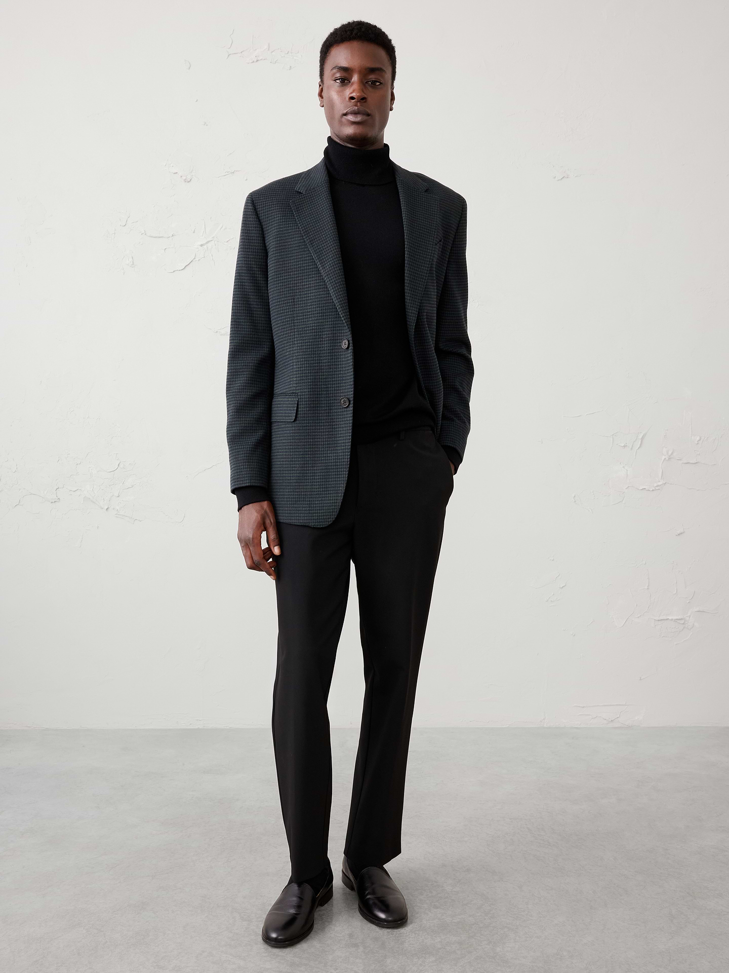 Image 3 of 3, Houndstooth Suit Jacket