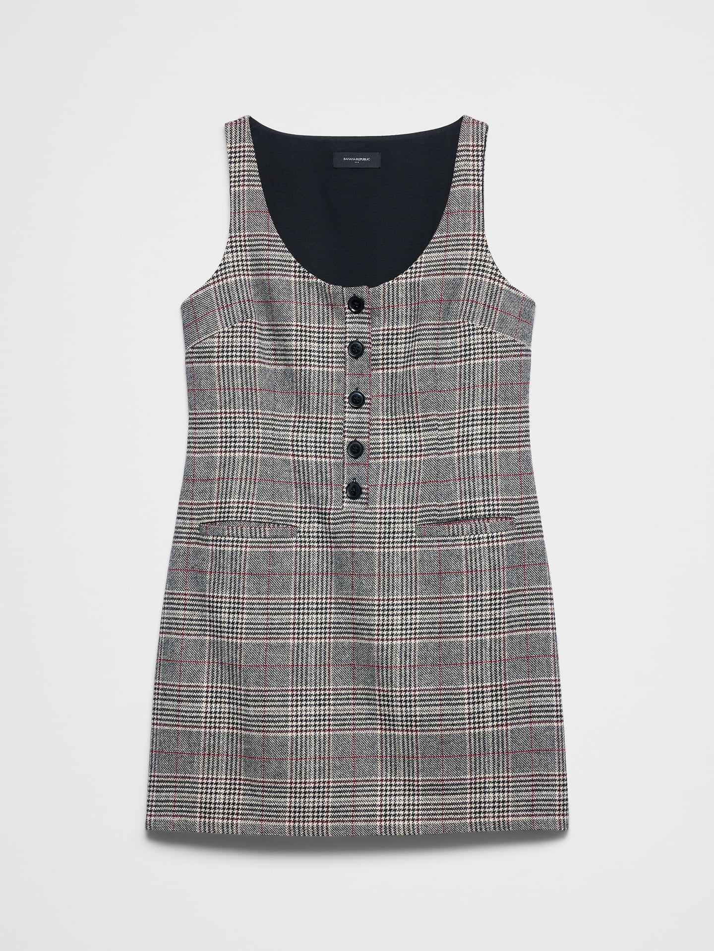 Image 4 of 7, Layering Menswear Mini Shift Dress