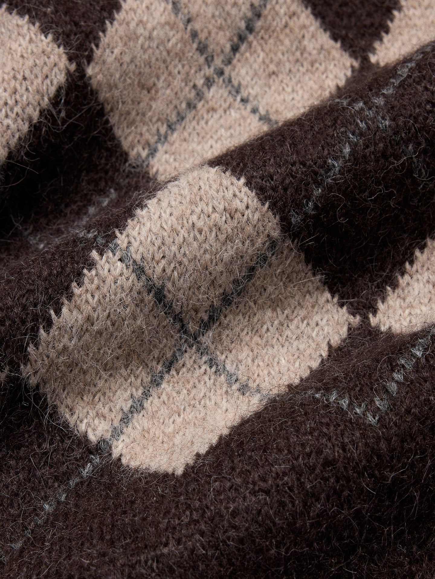 Image 7 of 7, Argyle Sweater