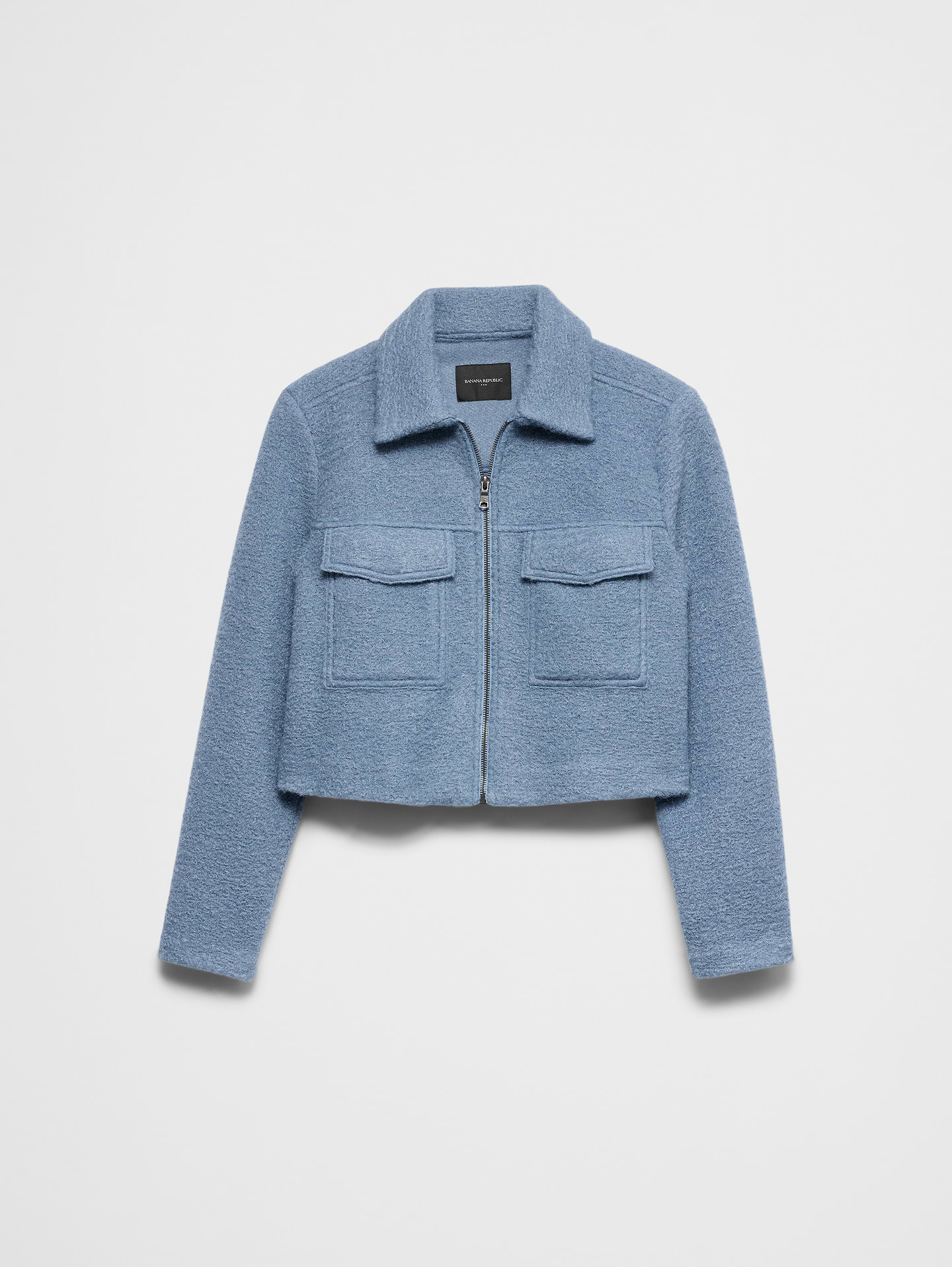 Image 7 of 7, Boucle Cropped Jacket