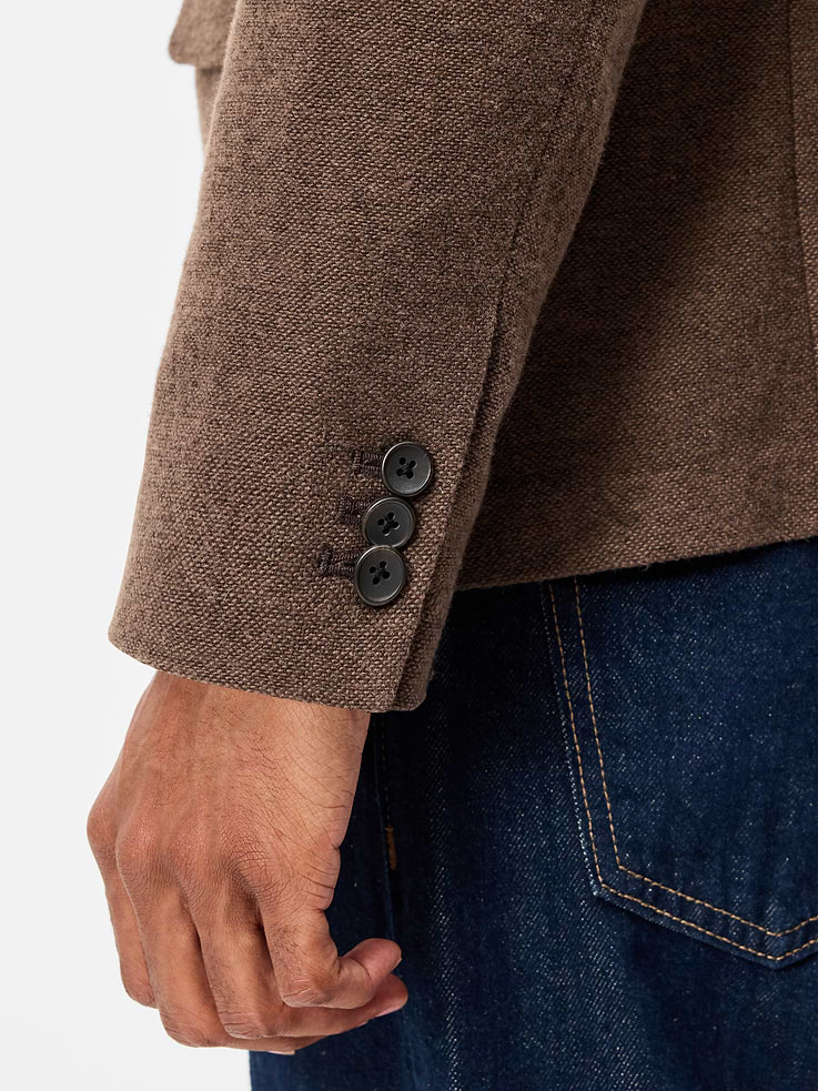 Image 6 of 6, Relaxed Unlined Blazer