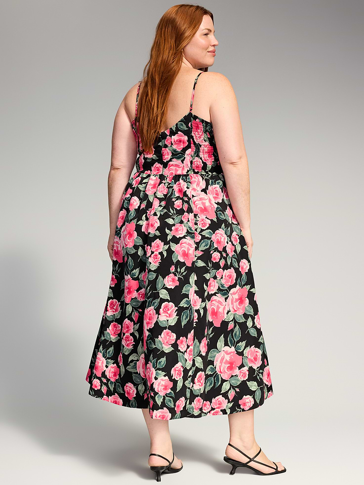 Image 9 of 9, The Occasion by Old Navy Sleeveless Fit and Flare Midi Dress