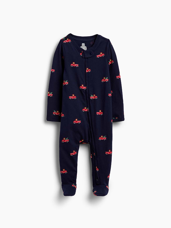 Baby Organic Cotton Footed One-Piece