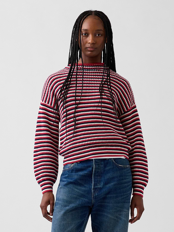 100% Cotton Oversized Rollneck Sweater