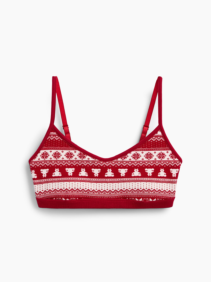 Image 4 of 4, Waffle Bralette