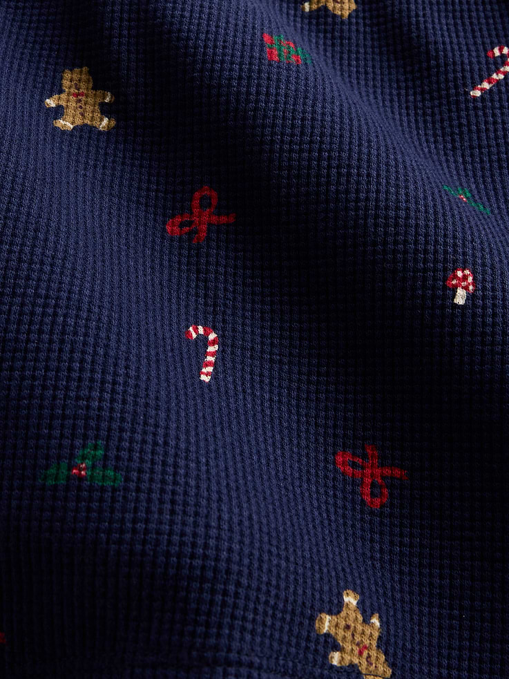 Image 5 of 6, Waffle PJ Shorts