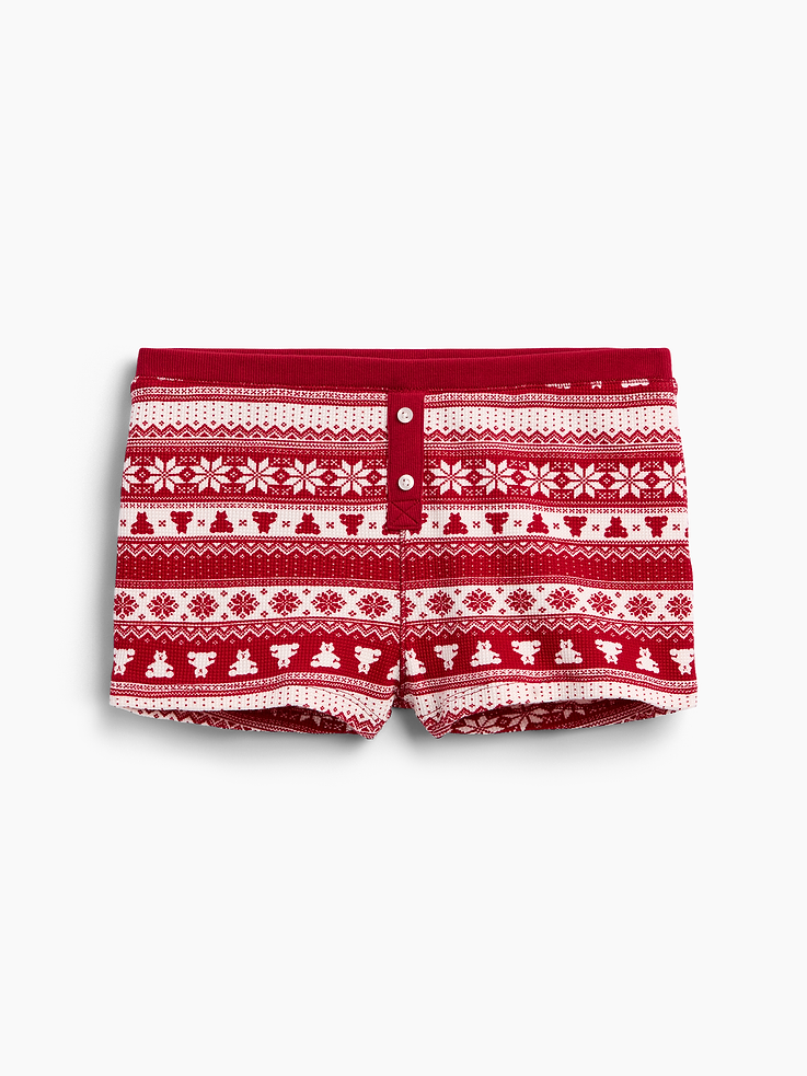 Image 6 of 6, Waffle PJ Shorts