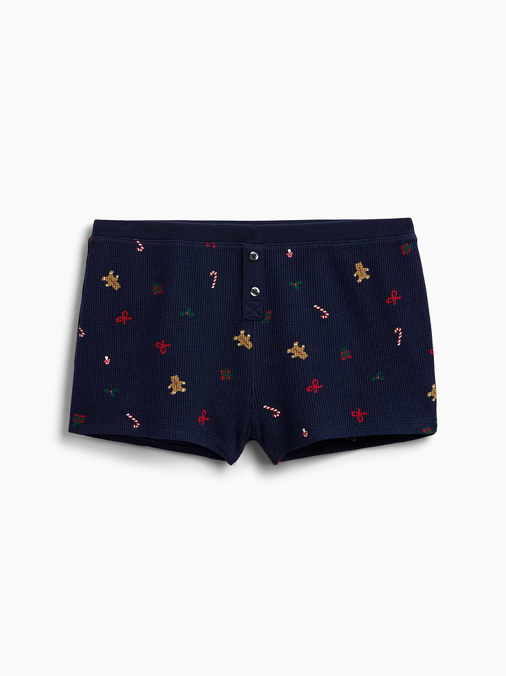 Image 6 of 6, Waffle PJ Shorts