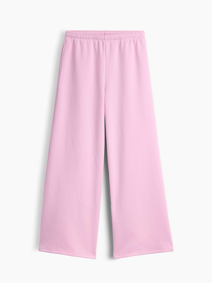 Image 6 of 6, VintageSoft Baggy Wide-Leg Sweatpants