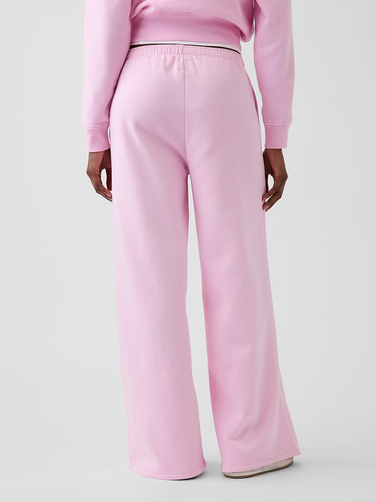Image 4 of 6, VintageSoft Baggy Wide-Leg Sweatpants