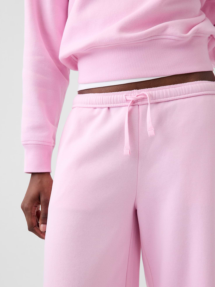 Image 5 of 6, VintageSoft Baggy Wide-Leg Sweatpants
