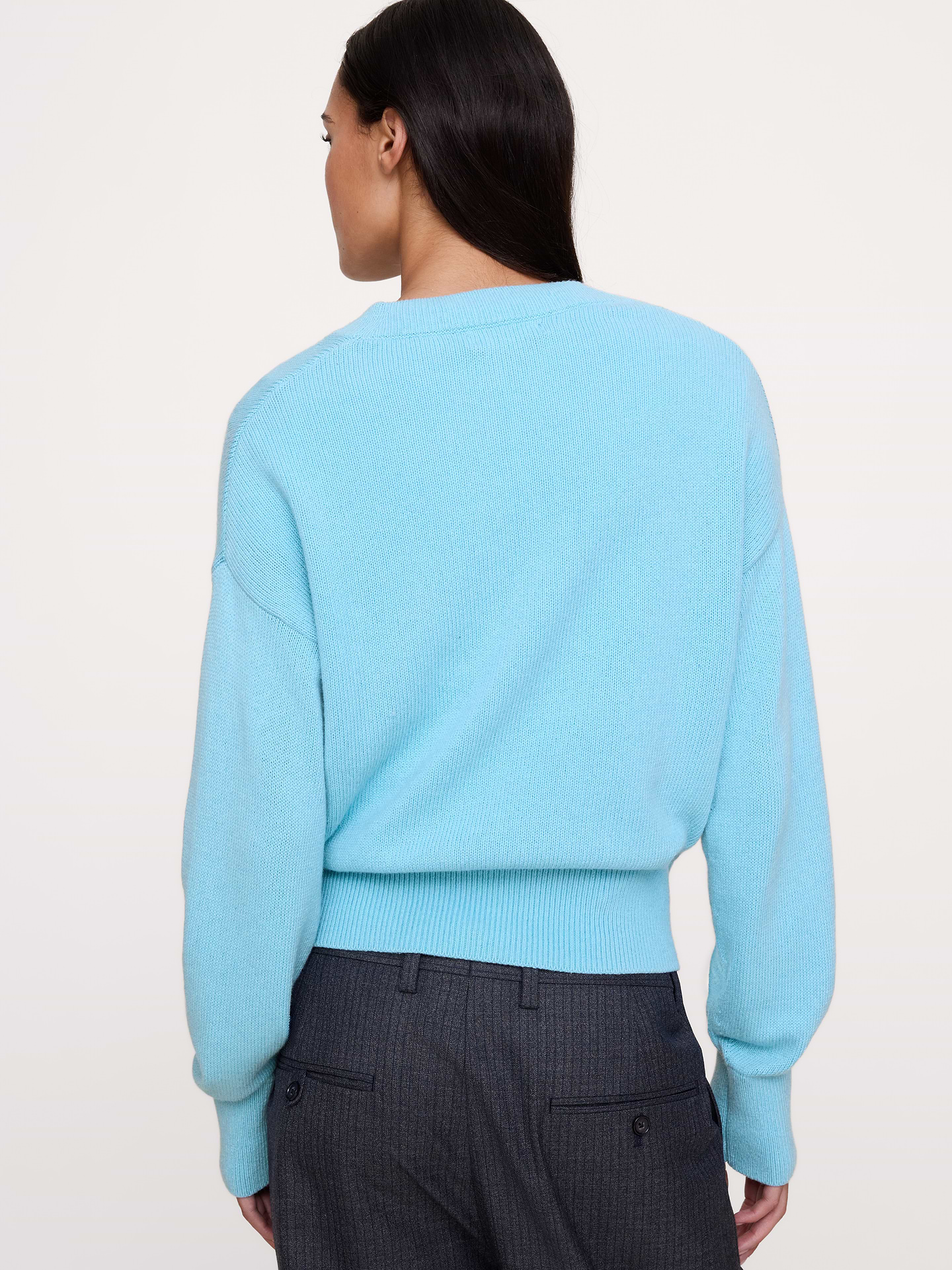 Image 3 of 7, Oversized Italian Cotton-Cashmere Sweater