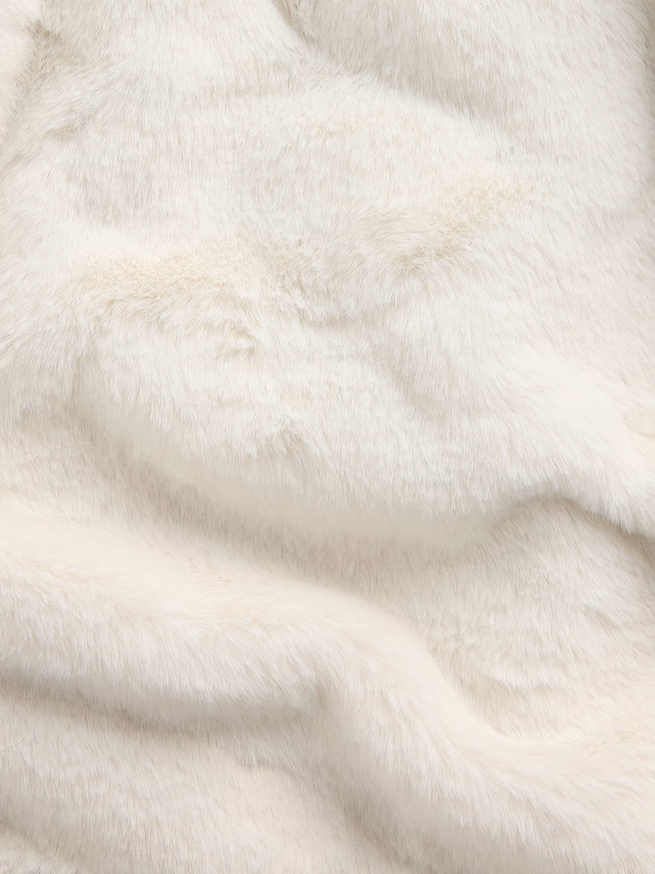 Image 2 of 3, Kids Collared Faux-Fur Jacket