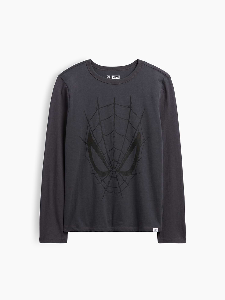 Image 1 of 3, A super collection made to inspire you to find your inner hero, be bold, and always be you! © MARVEL, Soft jersey knit., Long sleeves., Crewneck., Graphic at front., Product #1191125