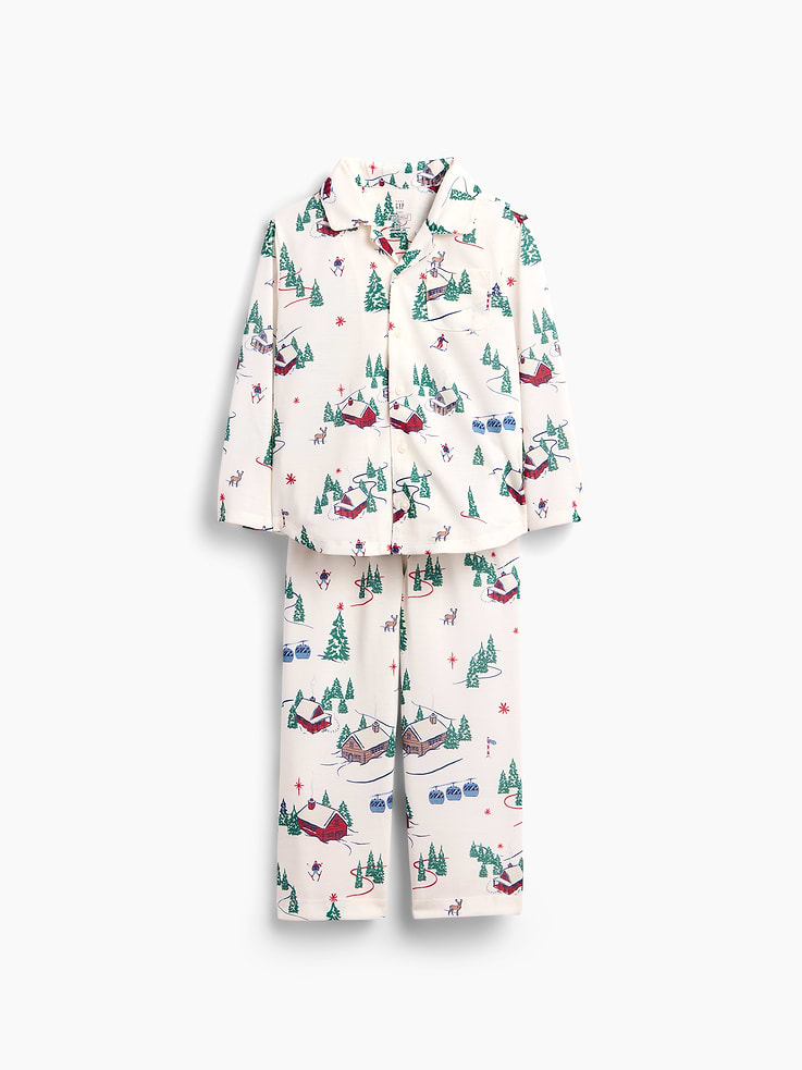 Image 6 of 6, Baby & Toddler Recycled PJ Set