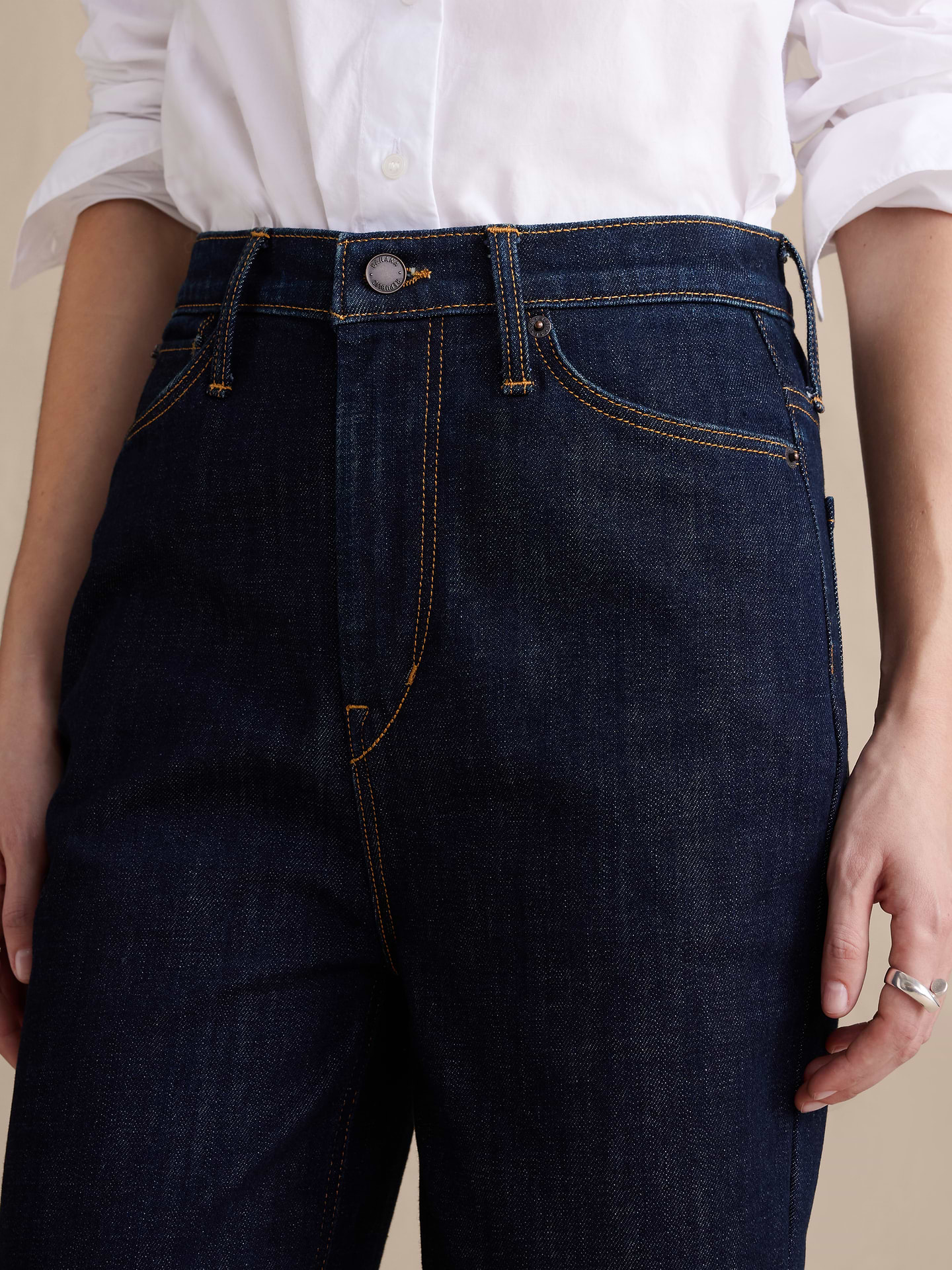 Image 3 of 8, The Icon Classic Wide-Leg Jean