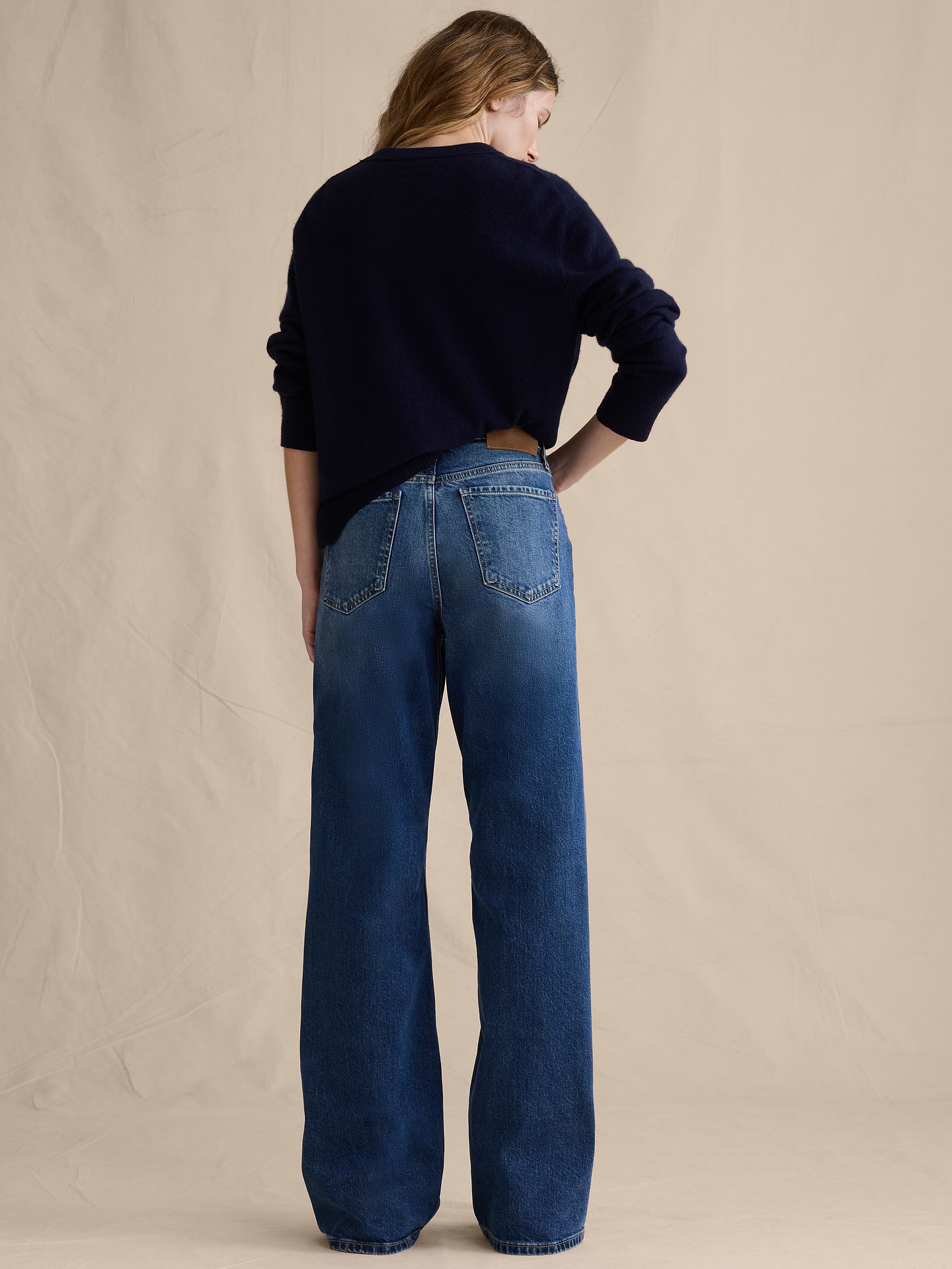 Image 2 of 8, The Icon Classic Wide-Leg Jean