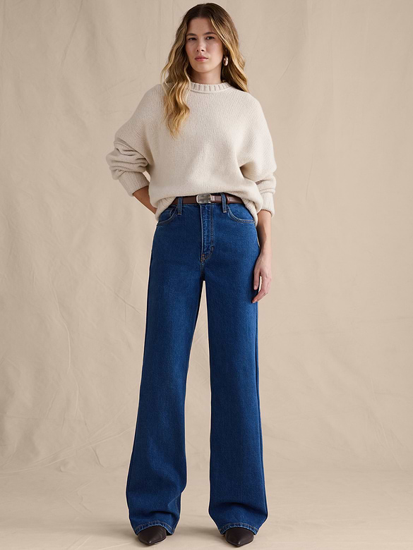 The Icon Classic Wide-Leg Jean