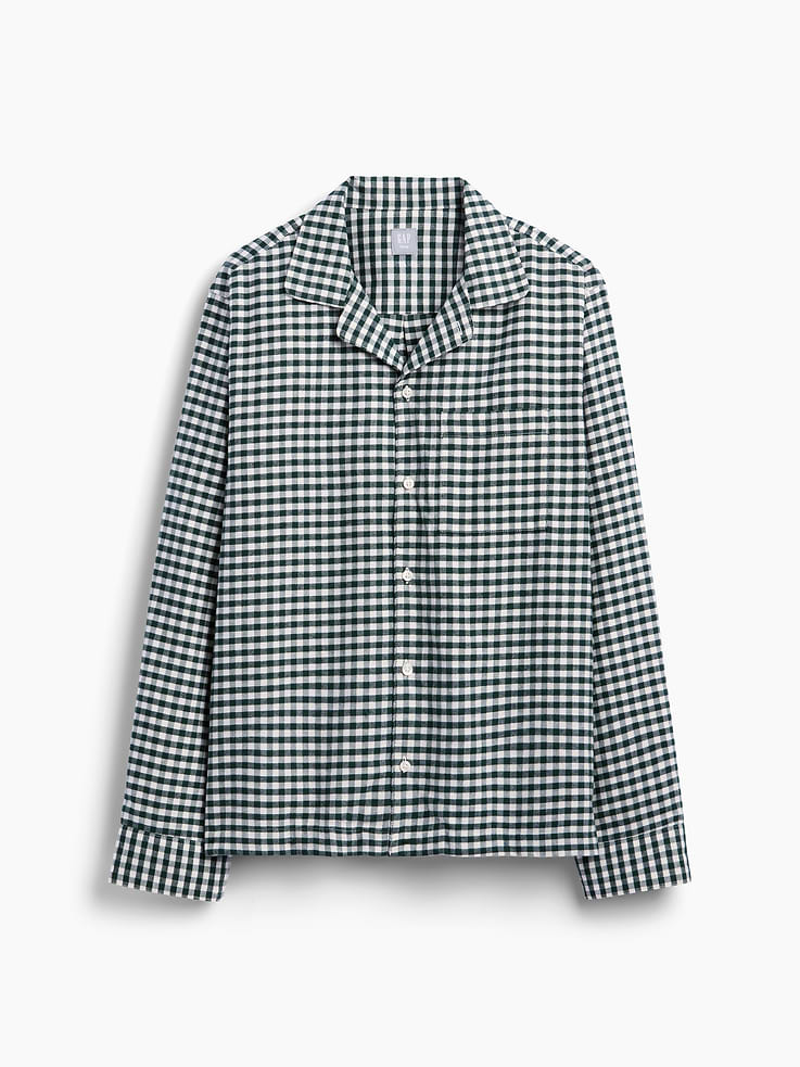 Image 7 of 8, Adult Softest Flannel PJ Shirt