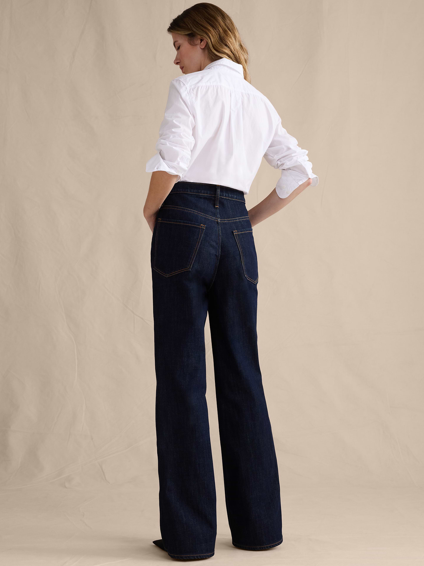 Image 2 of 8, The Icon Classic Wide-Leg Jean