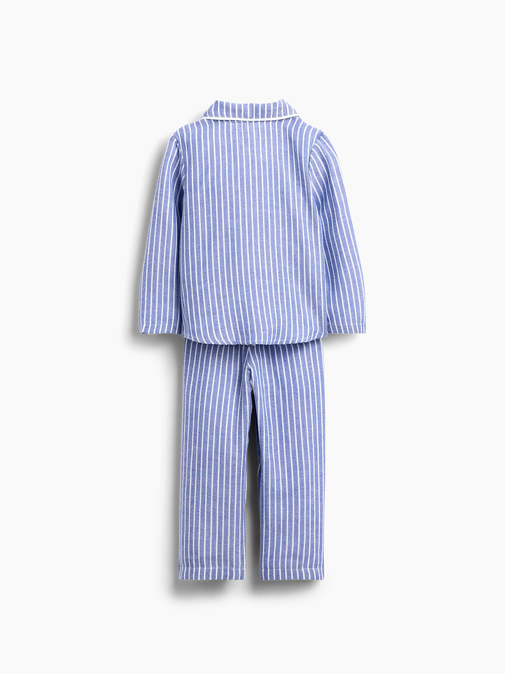 Image 2 of 6, Baby & Toddler Recycled Flannel PJ Set