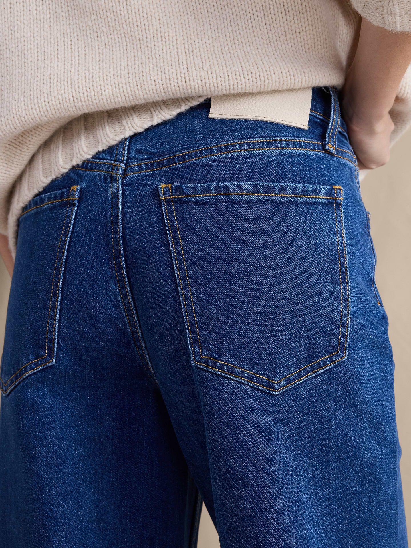 Image 8 of 8, The Icon Classic Wide-Leg Jean
