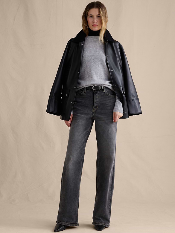 The Icon Classic Wide-Leg Jean