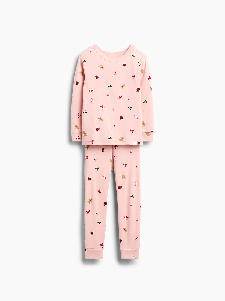 Image 2 of 4, Kids & Baby Organic Brushed Cotton PJ Set