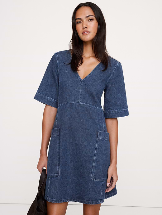 Pocket Mini Dress
