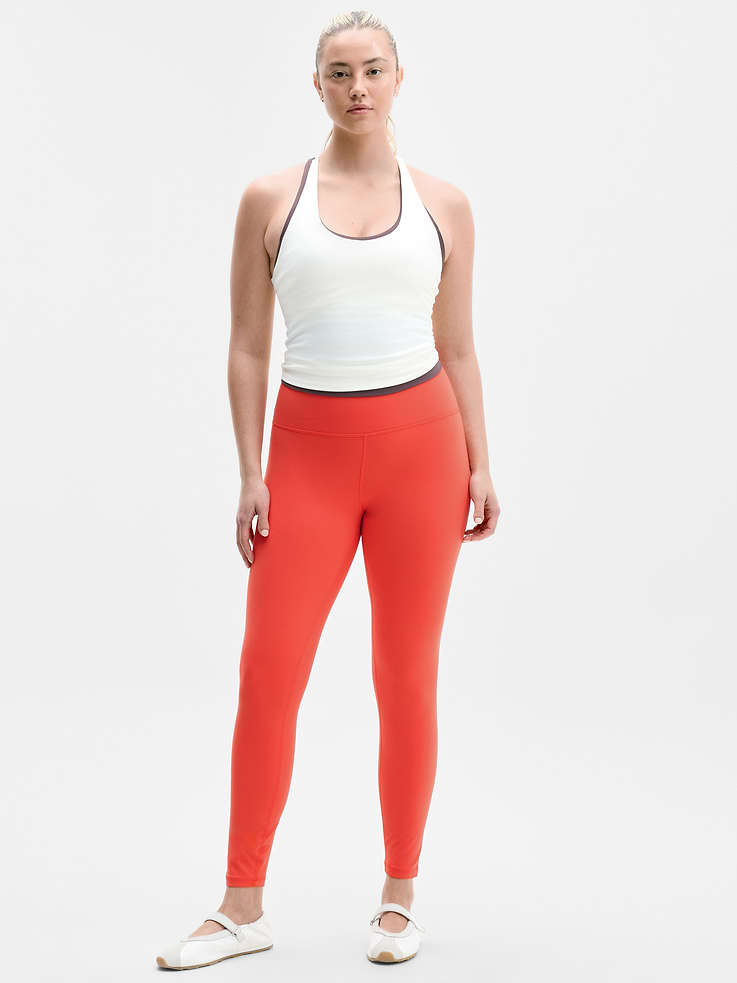 Image 1 of 6, FOR: Your yoga flow and sessions in the studio, FEEL: Powervita fabric is buttery soft with support that feels like a gentle hug, FAVE: Unpinchable three-layer waistband with mesh inner lining streamlines and supports, Back drop-in pocket to stash your essentials, Limited seams for a distraction-free practice, Made with our customer-obsessed, second-skin Powervita fabric, our yoga leggings/pants are designed for your ultimate distraction-free practice, Product #502359
