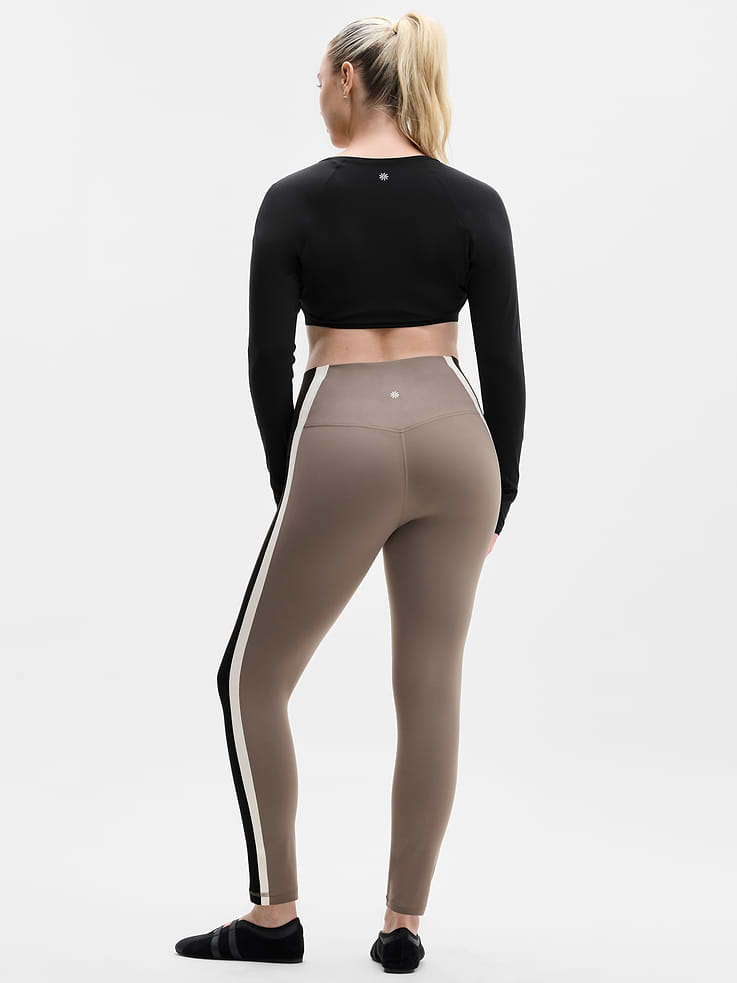 Image 5 of 5, Salutation Graphic Stripe Legging