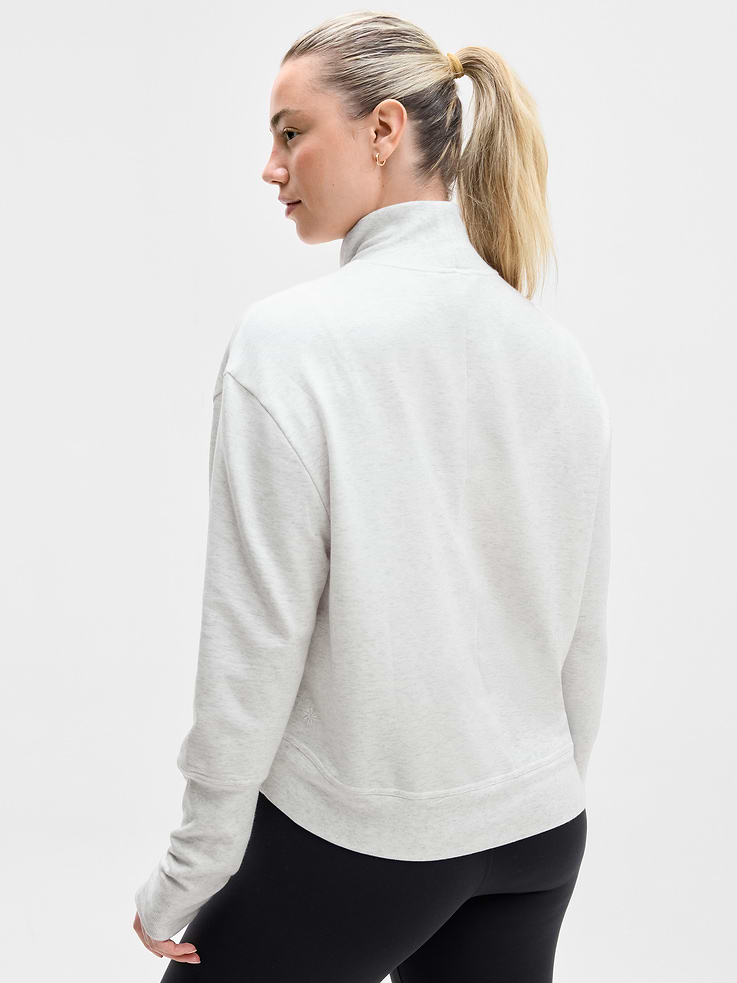 Image 5 of 5, Coaster Luxe Mock Neck Sweatshirt