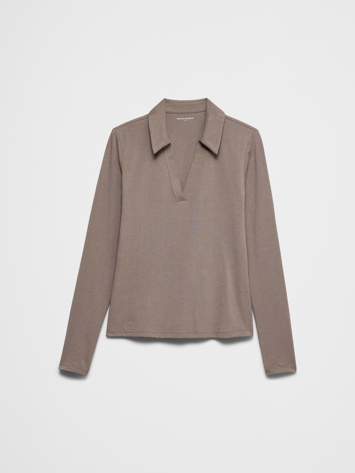 Image 4 of 7, Soft Stretch Polo Top
