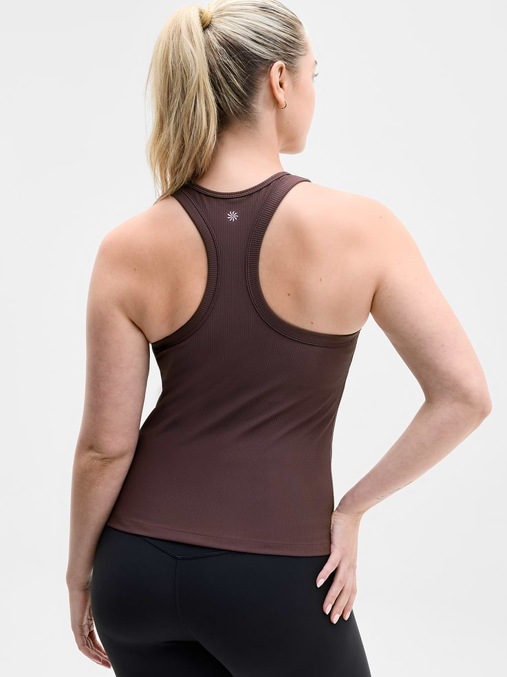 Image 6 of 7, Reset Rib Built In Bra Tank