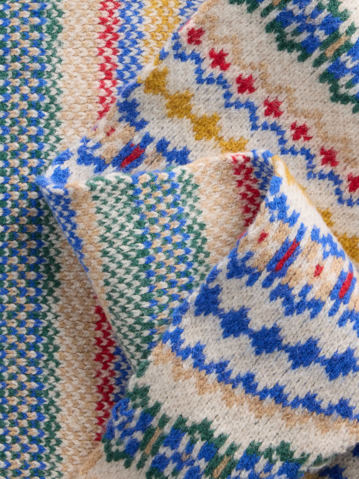 Image 3 de 3, Écharpe triangulaire Effet cachemire