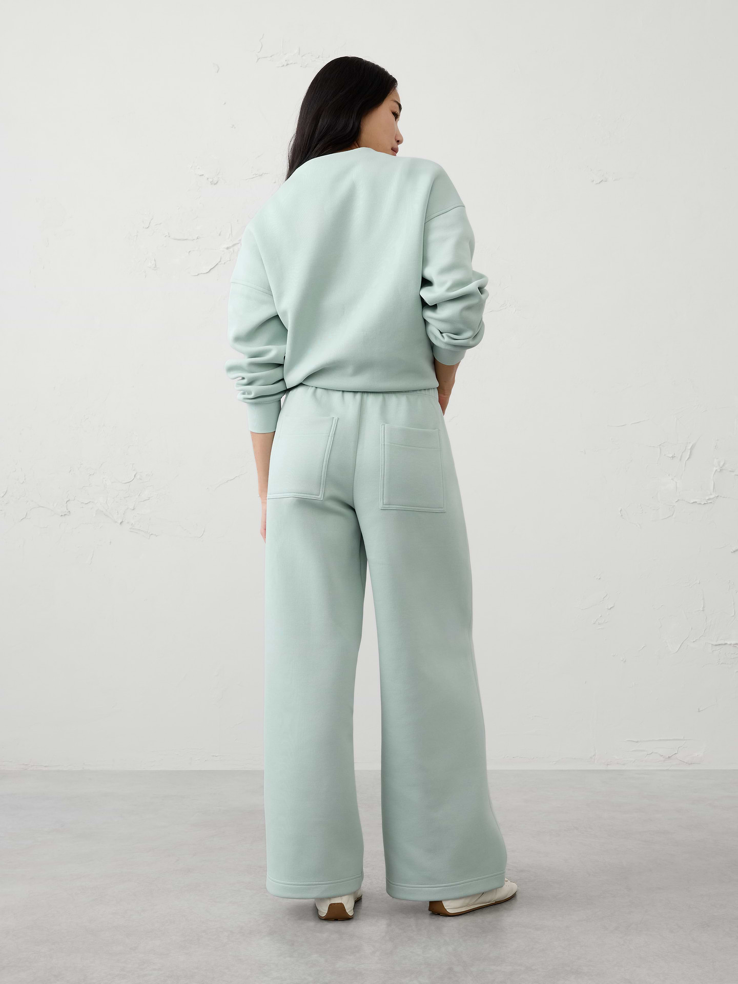 Image 2 of 5, Weekender Wide-Leg Mid-Rise Pull-On Pant