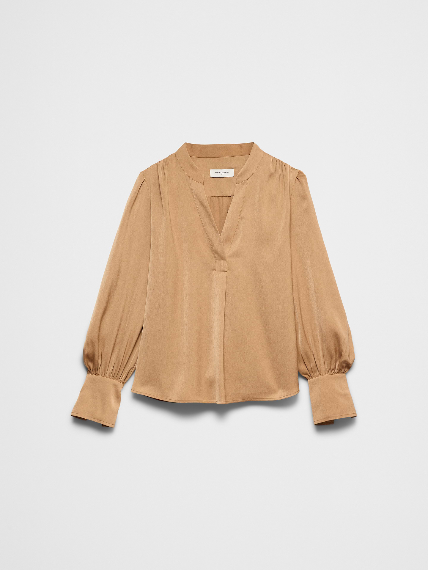 Image 4 of 4, Volume-Sleeve Blouse