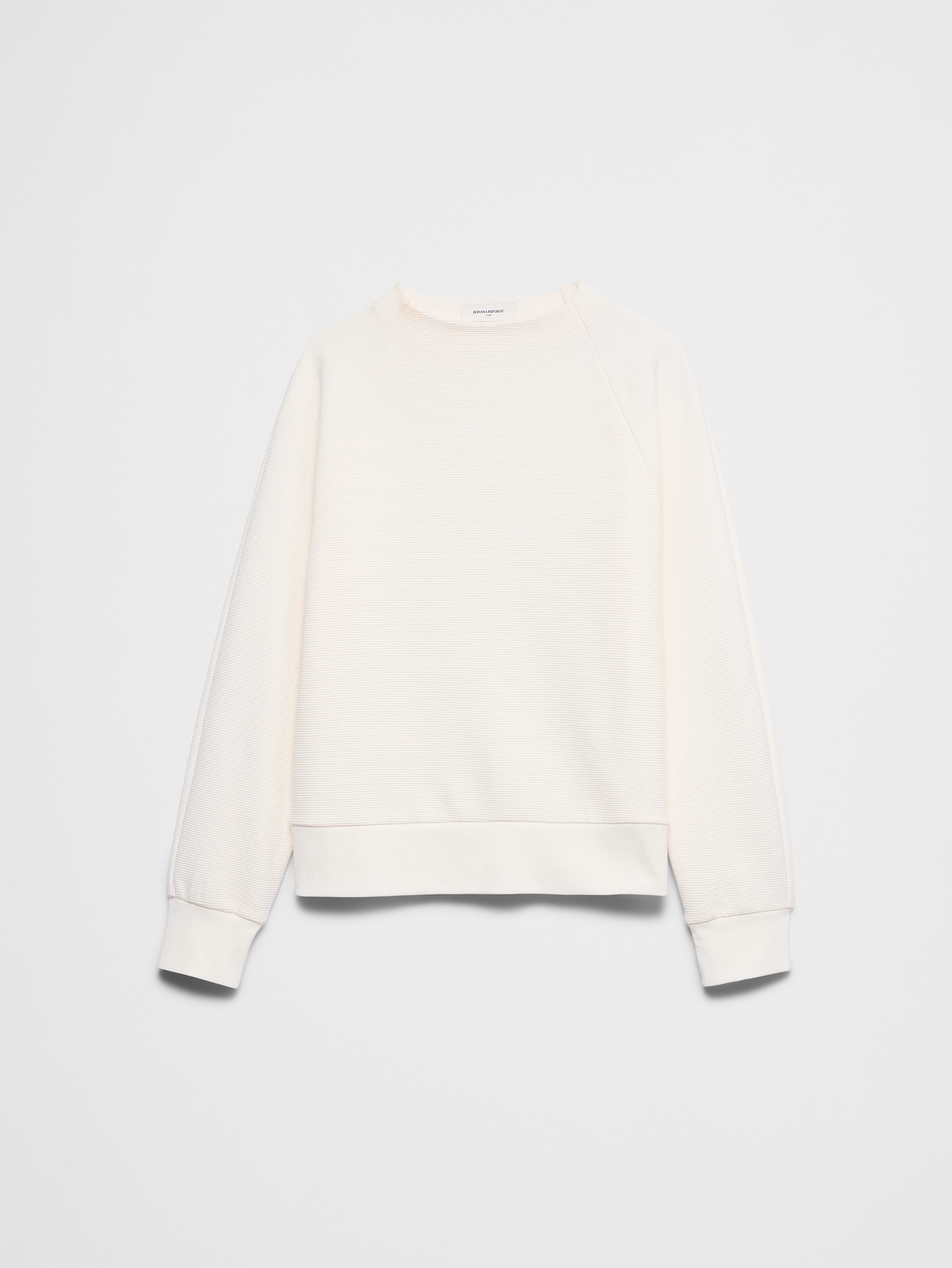 Image 4 of 4, Ottoman Mock-Neck Sweatshirt
